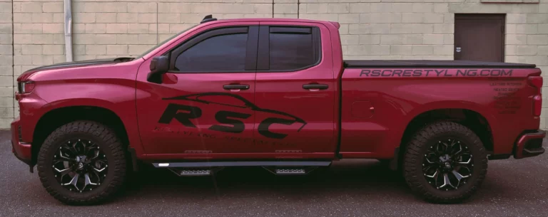 Custom Wheels and Tires - RSC Restyling Truck